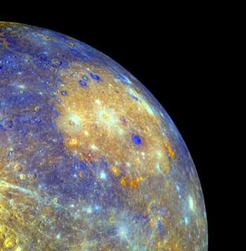 MESSENGER image of Mercury