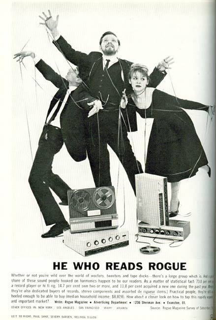 Severin Darden, He Who Reads Rogue publicity photo